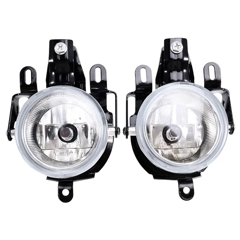 AEF2-Car Front Bumper Fog Lights Fog Lamp For Mitsubishi Pajero Montero 2003 2004 2005 2006 MN133759 MN136353