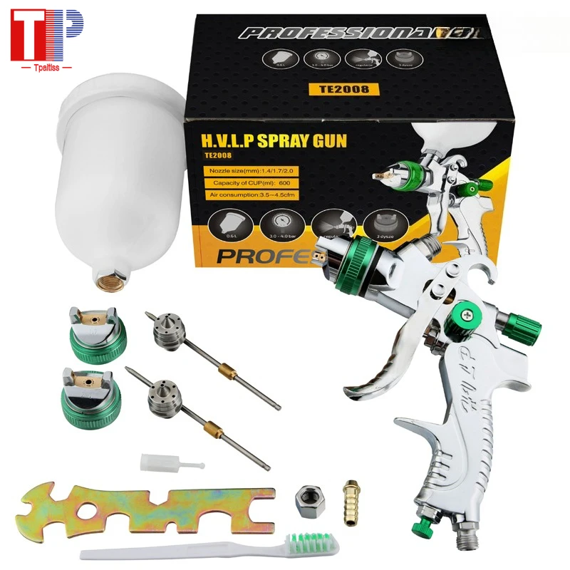

Mini Air Paint HVLP Spray Gun Power Spray Gun Series 1.4-1.7-2.0MM