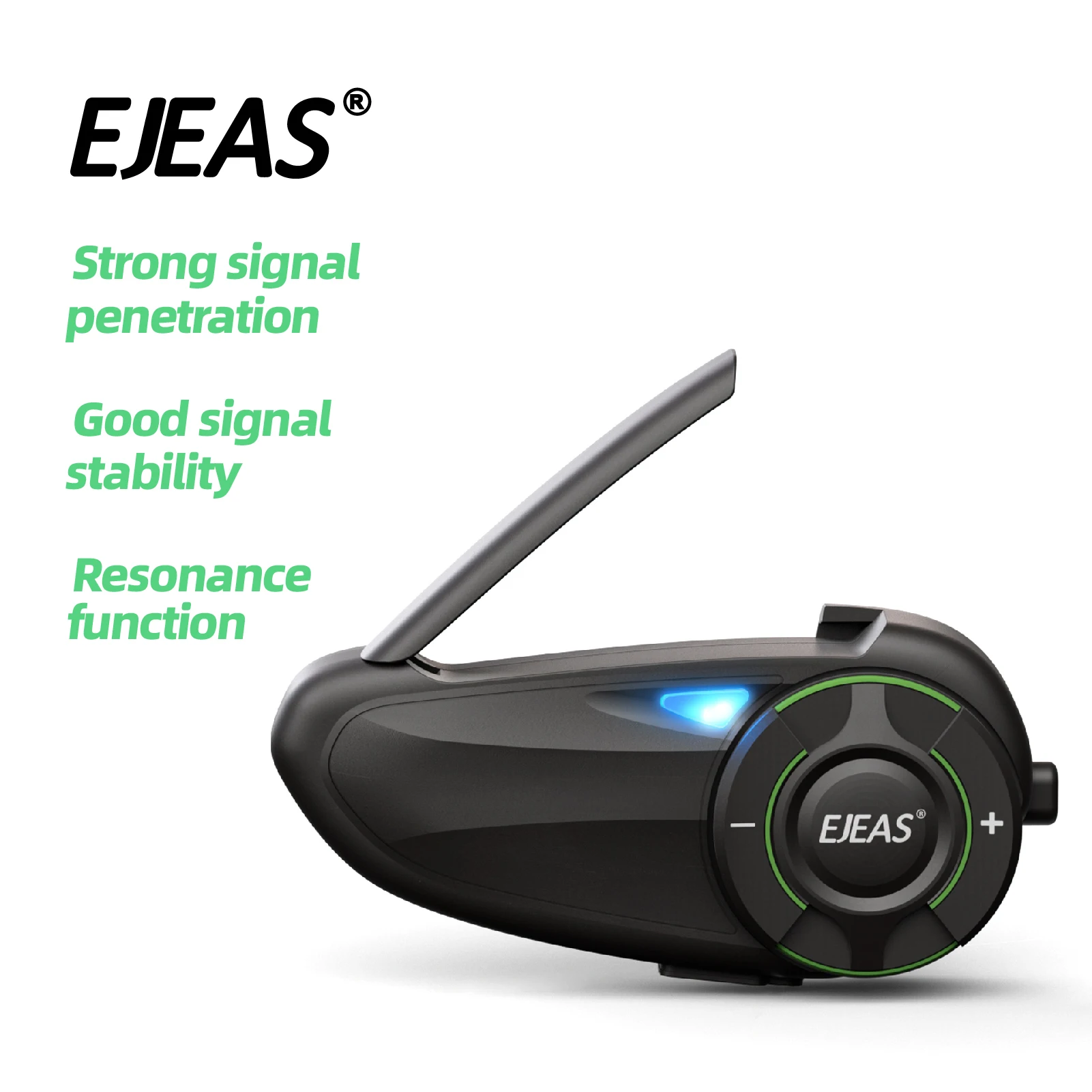 

Ejeas Q8 Full Duplex 8 Riders Connect Waterproof Interphone Bluetooth Helmet Motorcycle Intercom for Helmet Q8 Intercomunicador