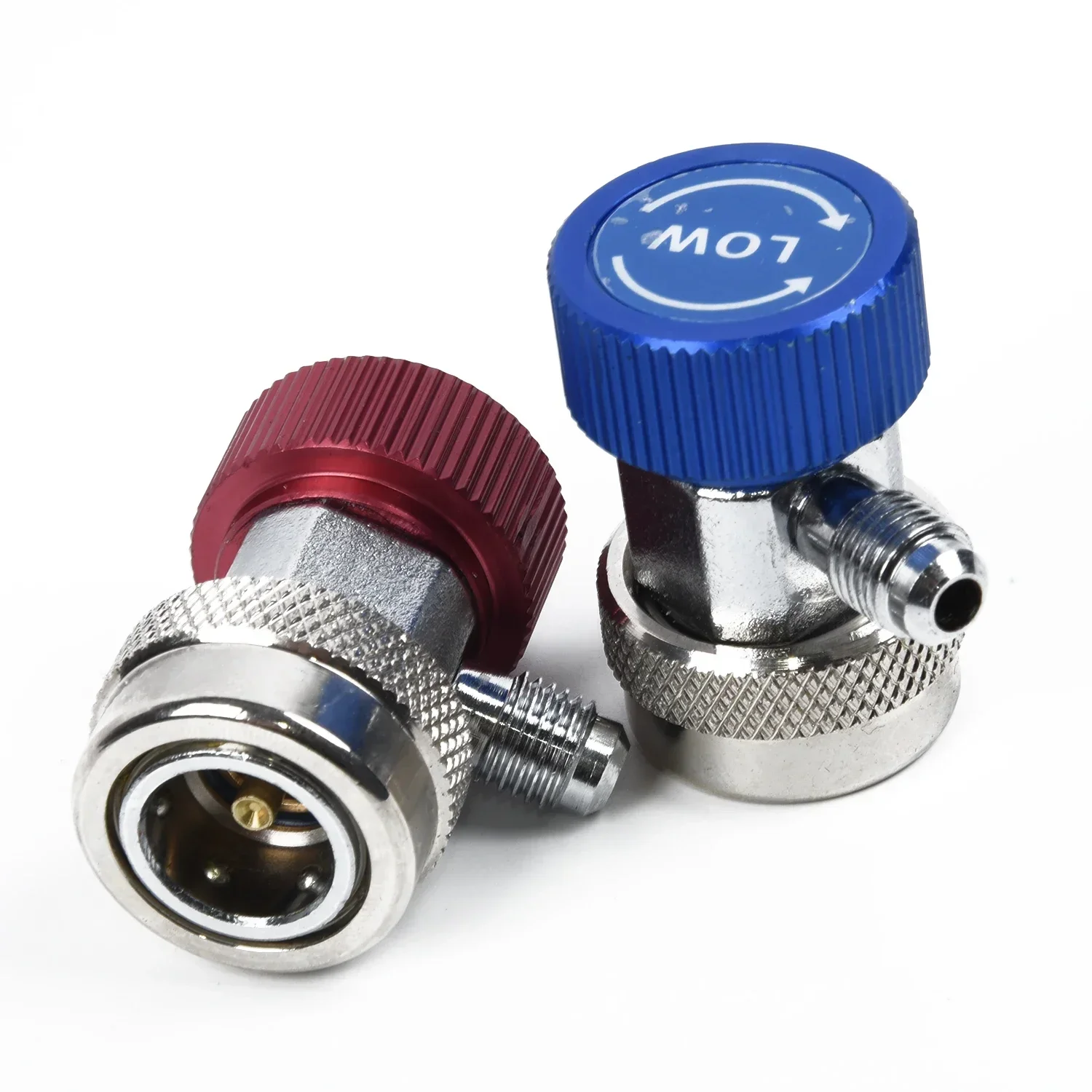 

Адаптер быстрого соединения для автомобильного кондиционера 2024, разъем для коллектора кондиционера R134, латунный адаптер манометра