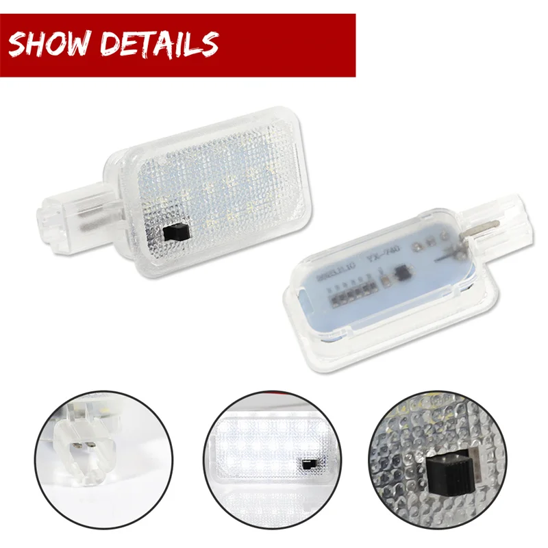 1x LED Courtesy Luggage Light for Subaru Impreza WRX STI GE GV GH GR Exiga XV Ascent Canbus Error Free Interior Trunk Lamps