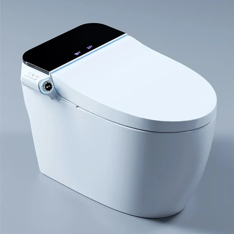 

2022 New Modern Japanese Bathroom Ceramic Auto Open Commode Fully Automatic Flush Electric Bidet Intelligent Smart Toilet Bowl