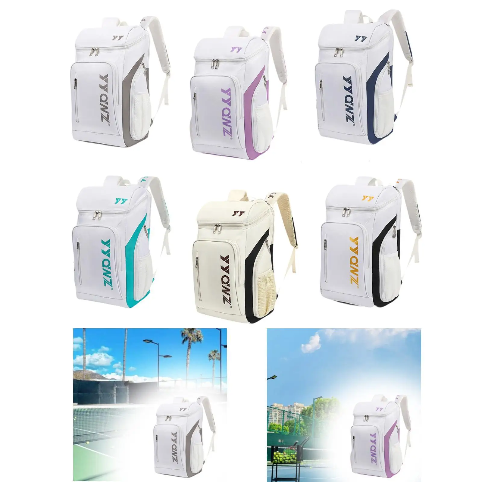 

Рюкзак для ракеток для бадминтона с регулируемым ремнем для переноски спортивного снаряжения