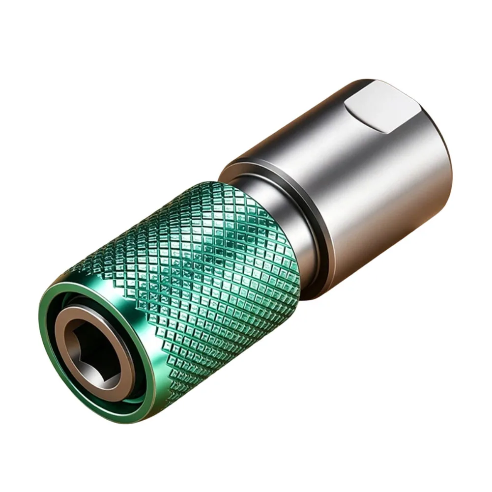 Green Metal Angle Grinder Adapter For M10 To 6.35mm Hex Connector For 100 Type 10mm Grinding Machine Power Tool Accessories