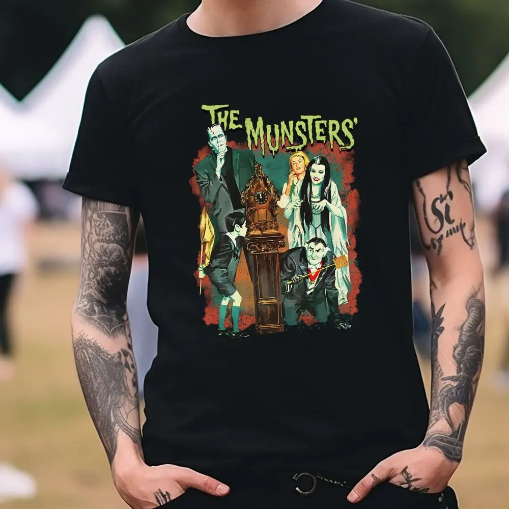 The Munsters Horror T-Shirt Black S-3XL