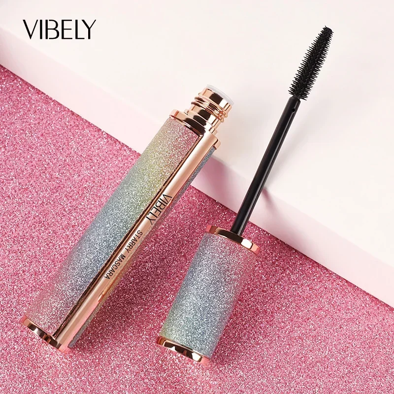 Le mascara VIBELY Starry Sky Long est épais, recourbé, imperméable, durable, résistant à la transpiration et sans taches