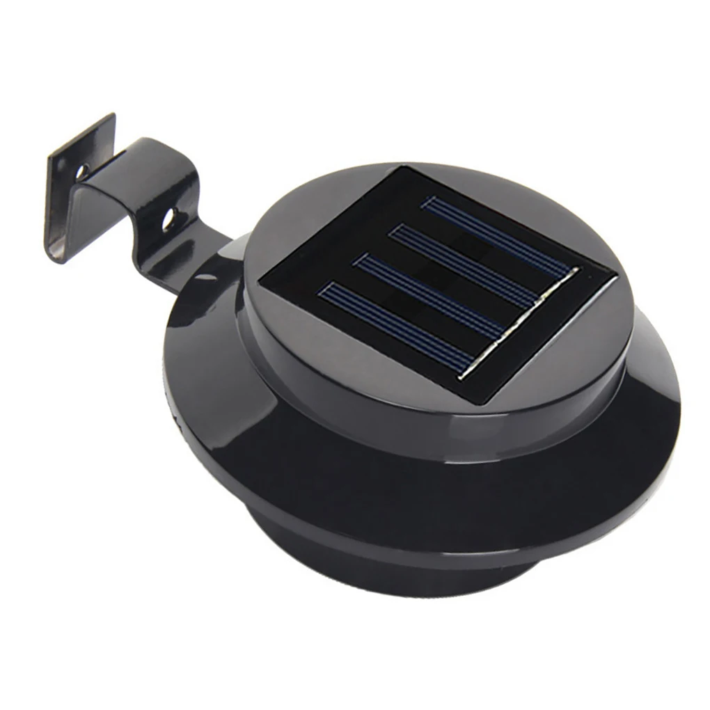 Solar betriebene LED-Licht Außen terrasse Gartenzaun Induktion lampe 5w wiederauf ladbare Lampe, weißes, weißes Licht