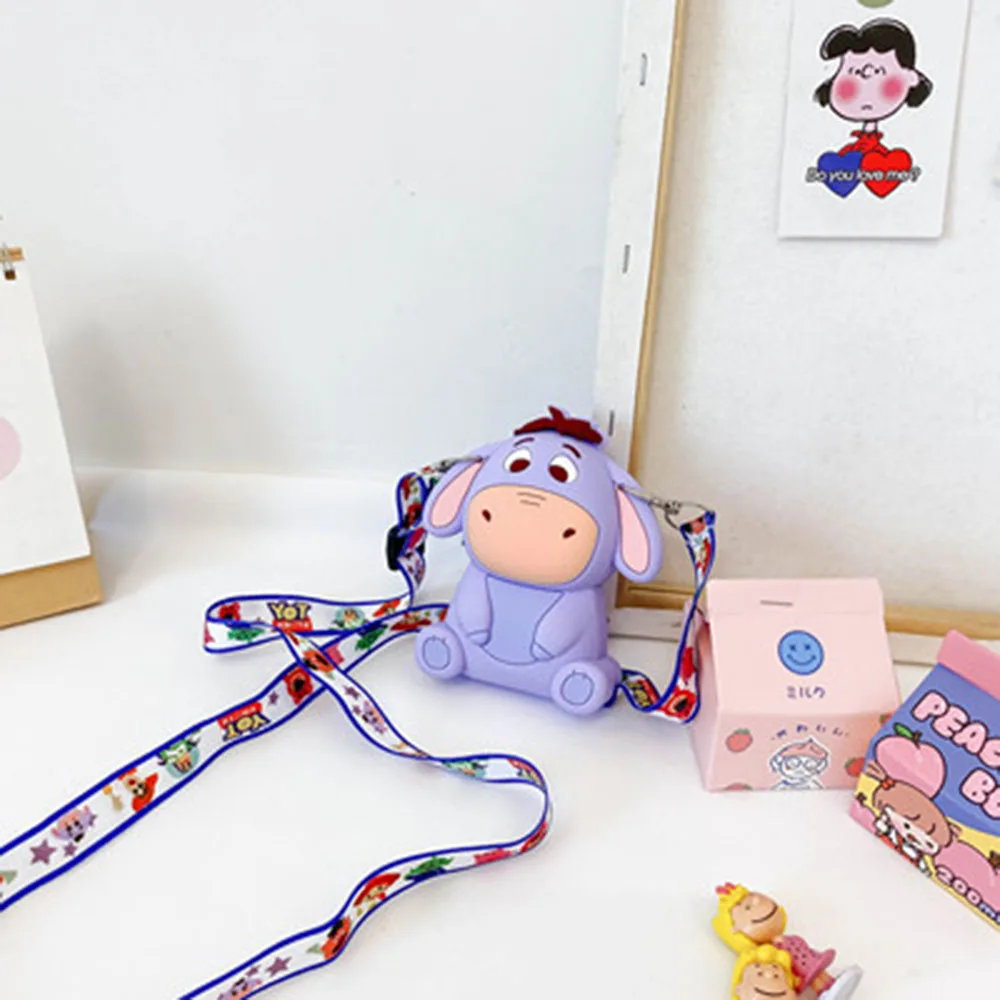 Disney mickey mouse Nuovo portamonete lady minnie borsa a tracolla borsa per carte carina pacchetto di carte borsa per carte in silicone per cartoni animati