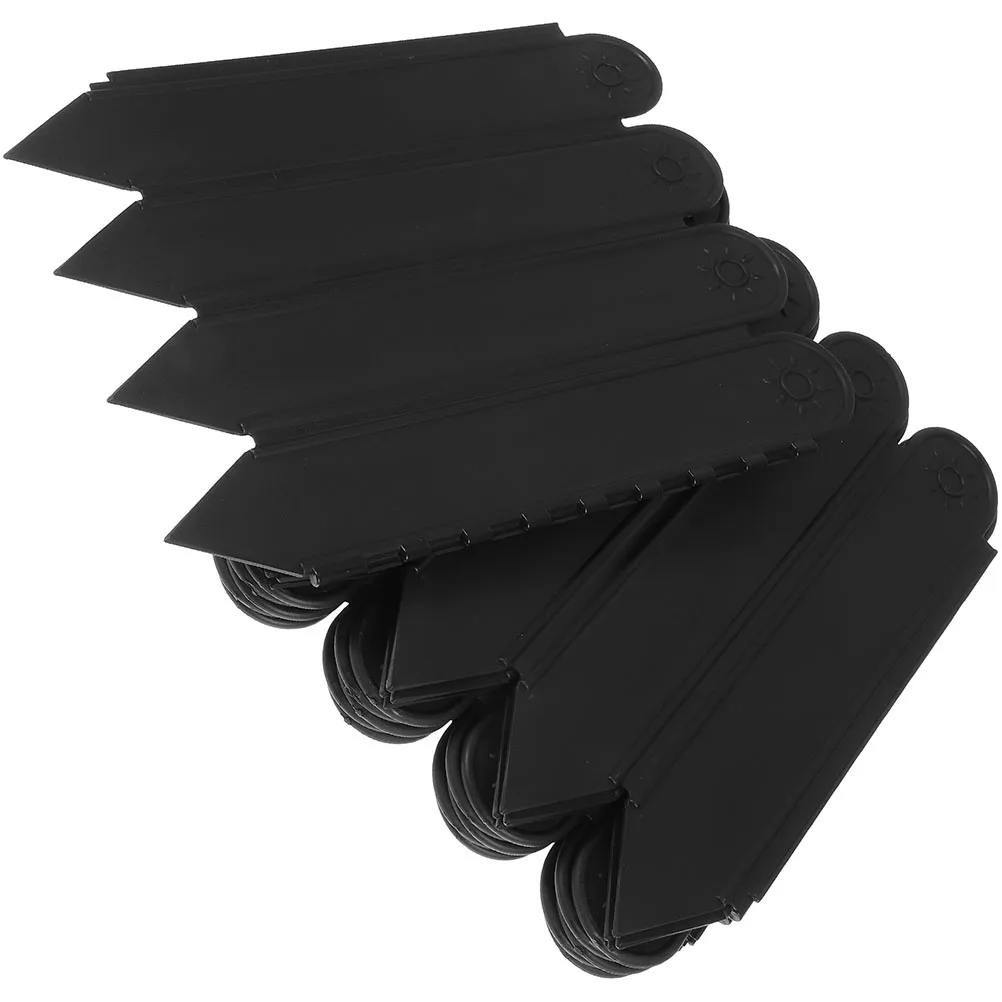 

Stylish Lawn Fence Outdoor Plastic Border Garden Edging Ornamental Landscape Fencing