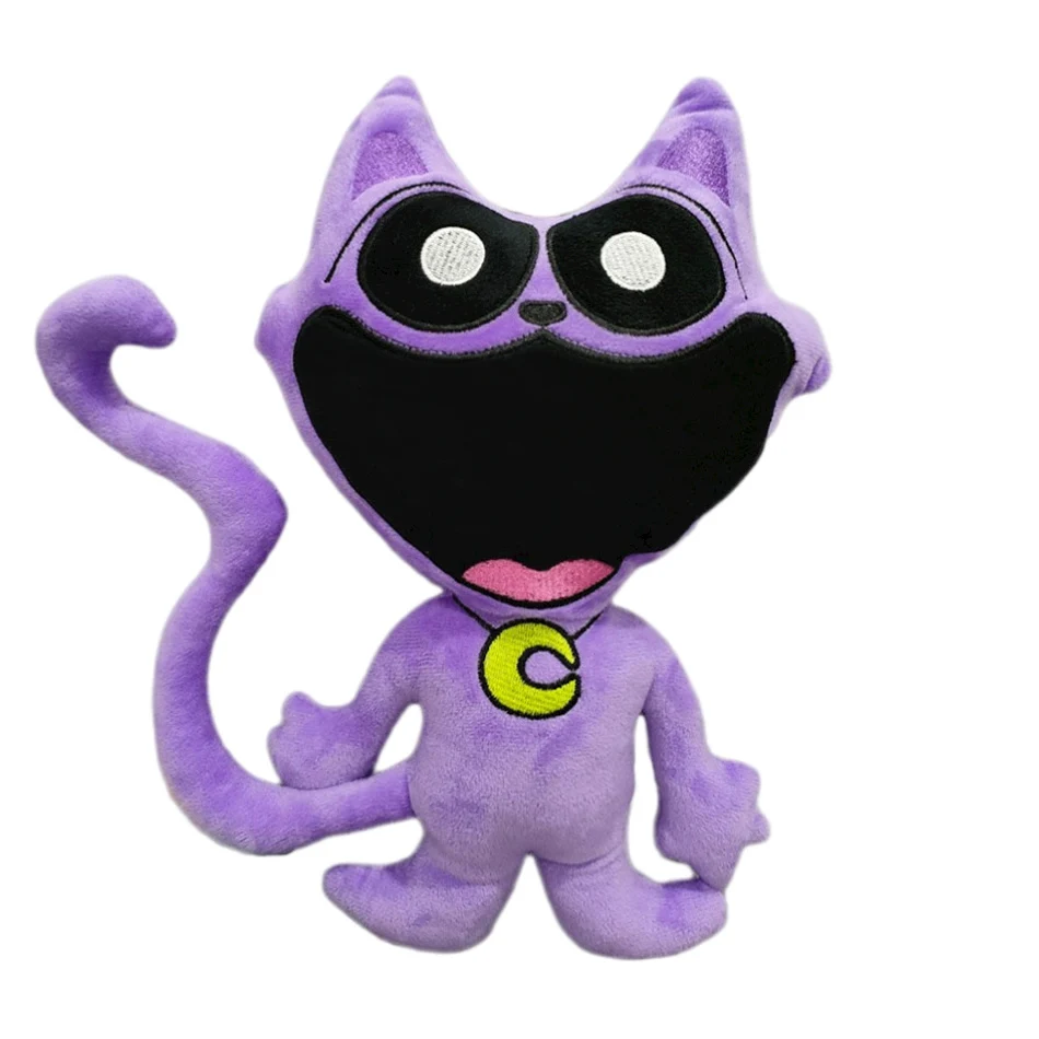 New 27-32cm Smiling Critters Plush Toys Hopscotch Cat Nap Plushie Doll Kawaii Stuffed Decoration Christmas Gift Kids