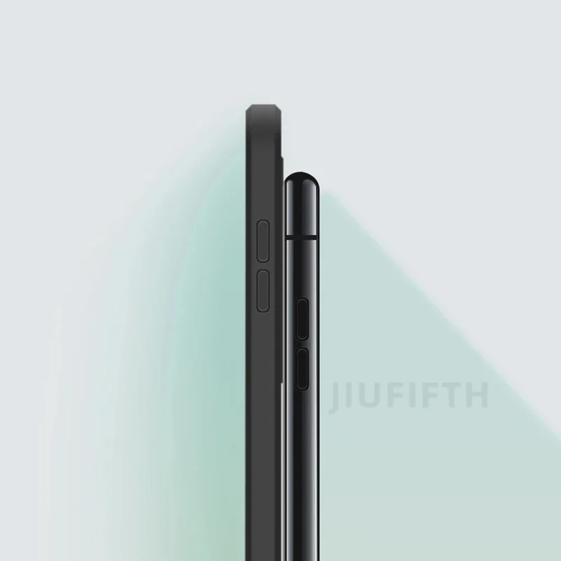 حافظة ناعمة أصلية لهاتف OPPO A91 حماية الكاميرا Carcasa Square Liquid Silicone OPPOA91 غطاء كلاسيكي فاخر عالي الجودة Funda