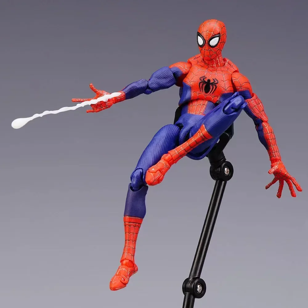 New ML Legends Spiderman Figure Spider-Man Into The Spider-Verse Sv Peter B. Parker Sentinel Miles Action Figures Model Toys