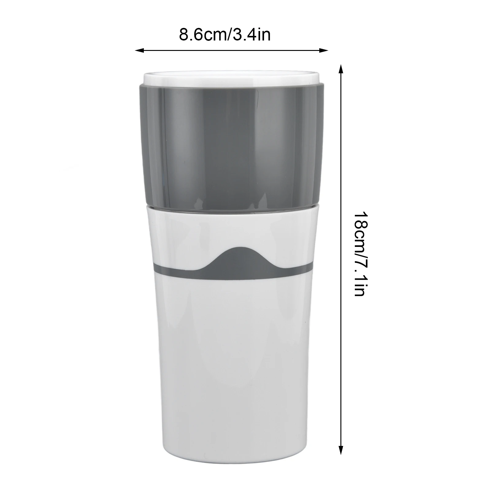 450ml Drip Coffee Pot, Hand Brew Cold Brew Coffee Maker, Portable Outdoor Travel Coffee Pot for K Cup Capsules