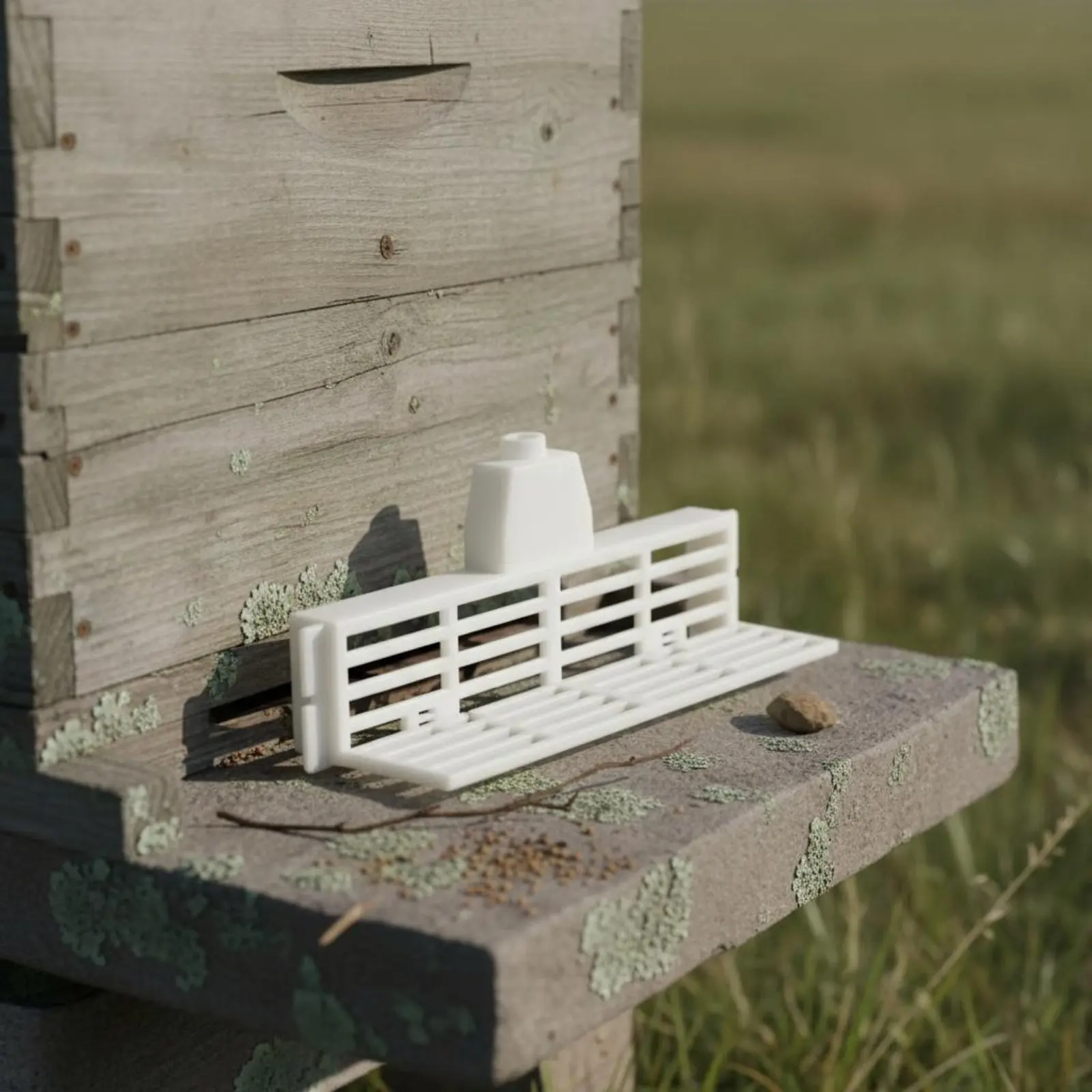 Plastic Queen Excluder Gate Pollen-Pollen-Conserving Beehive Entrance Excluder Colony Entrance Reducer Multi-Functional