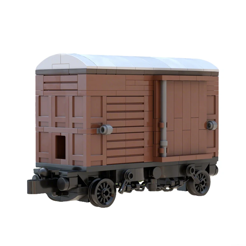 270-teiliges Auto-Dampflok-Set 1839 Güterwagen MOC Anpassbare Modulare Bausteine Pädagogisches Design DIY Festival-Spielzeug Geschenk