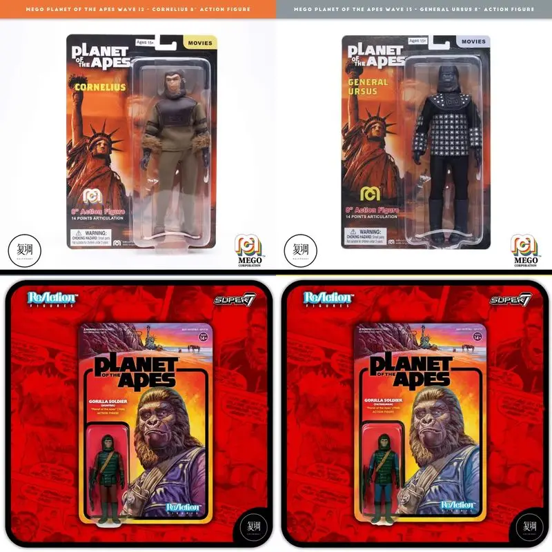 

In Stock Mego 8" Action Figure - Planet of the Apes - Caesar Toy Collection Gift Birthday Retro
