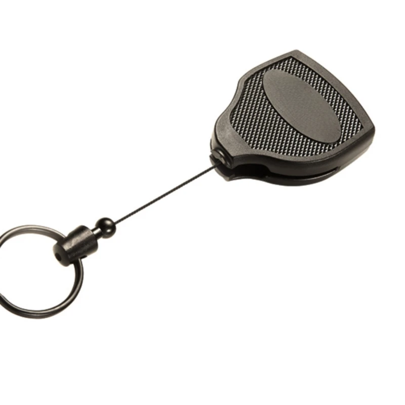 

Drawstring Anti-loss Retractable Key Fob: Stretch 120CM Telescopic Key Ring