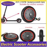 36V 350W Motor 8.5 Inch Motor Hub Wheel Tyre Kit for Xiaomi Pro Pro2 Electric Scooter Front Engine Motor Wheel Replacement Parts