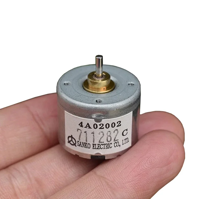 

SANKO Mini RF-310 Motor DC5V 6V 6500RPM Micro 24mm Diameter Round Spindle Motor Precious Metal Brush DIY CD DVD Player Toy Model