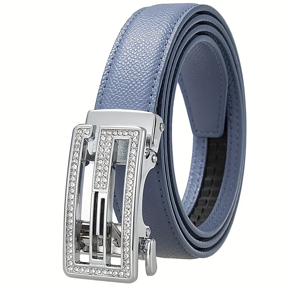 2025, neue Damen-Legierung, automatische Schnalle, Mikrofaser-Hohlgürtel, lässige Jeans, dekorative Taillenkette, leichtes Luxus-All-Match-Design – Detail 18
