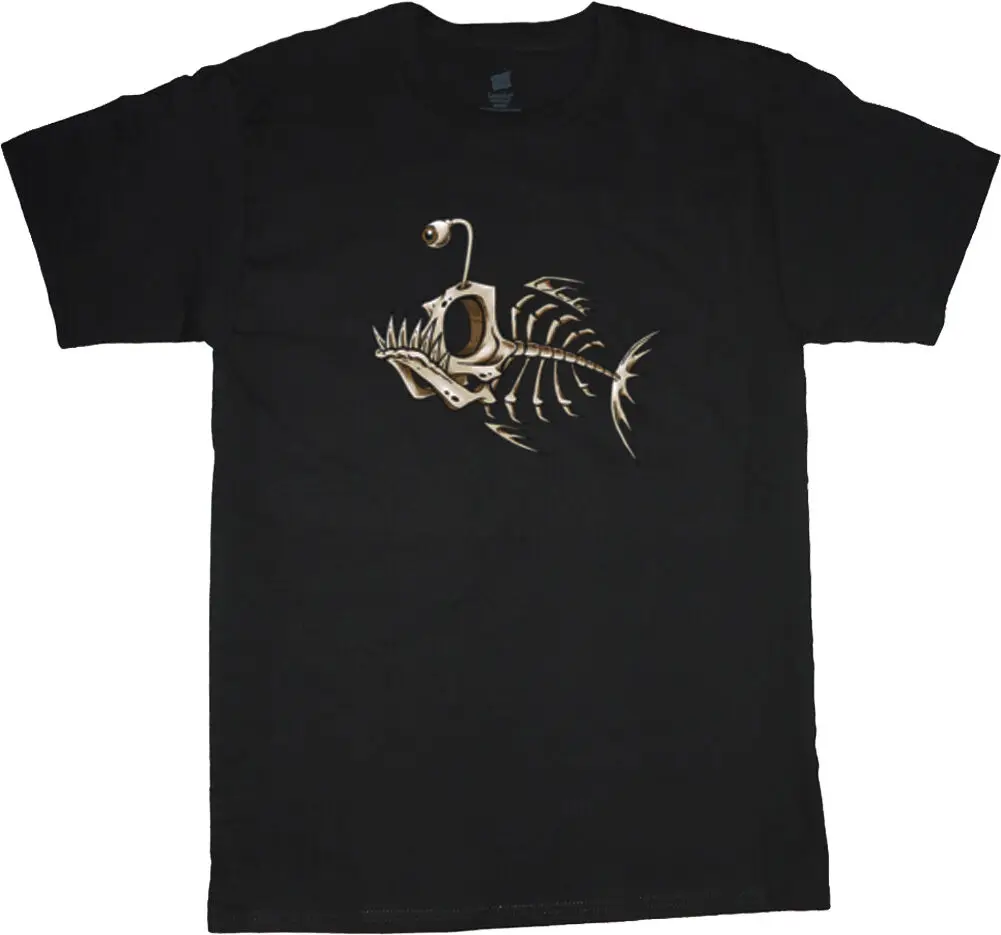 

big and tall t-shirt fish bones fishing graphic tee shirt tall shirts for men