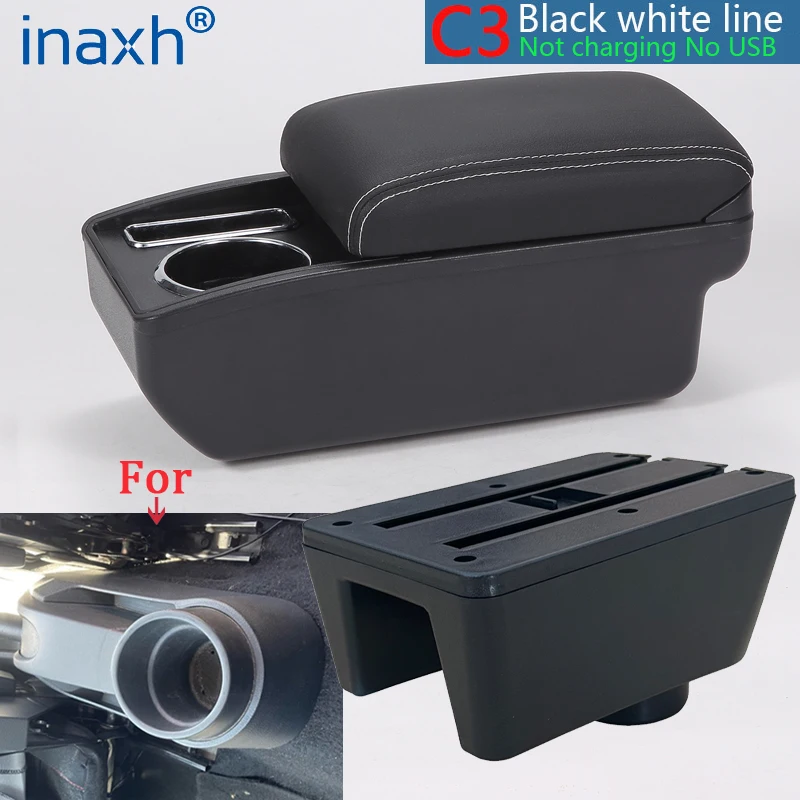 Für Seat Ibiza Armlehne Box Für Seat Ibiza 6j Ibiza 6L Auto Armlehne Auto Lagerung Box Retrofit teile Innen Auto zubehör