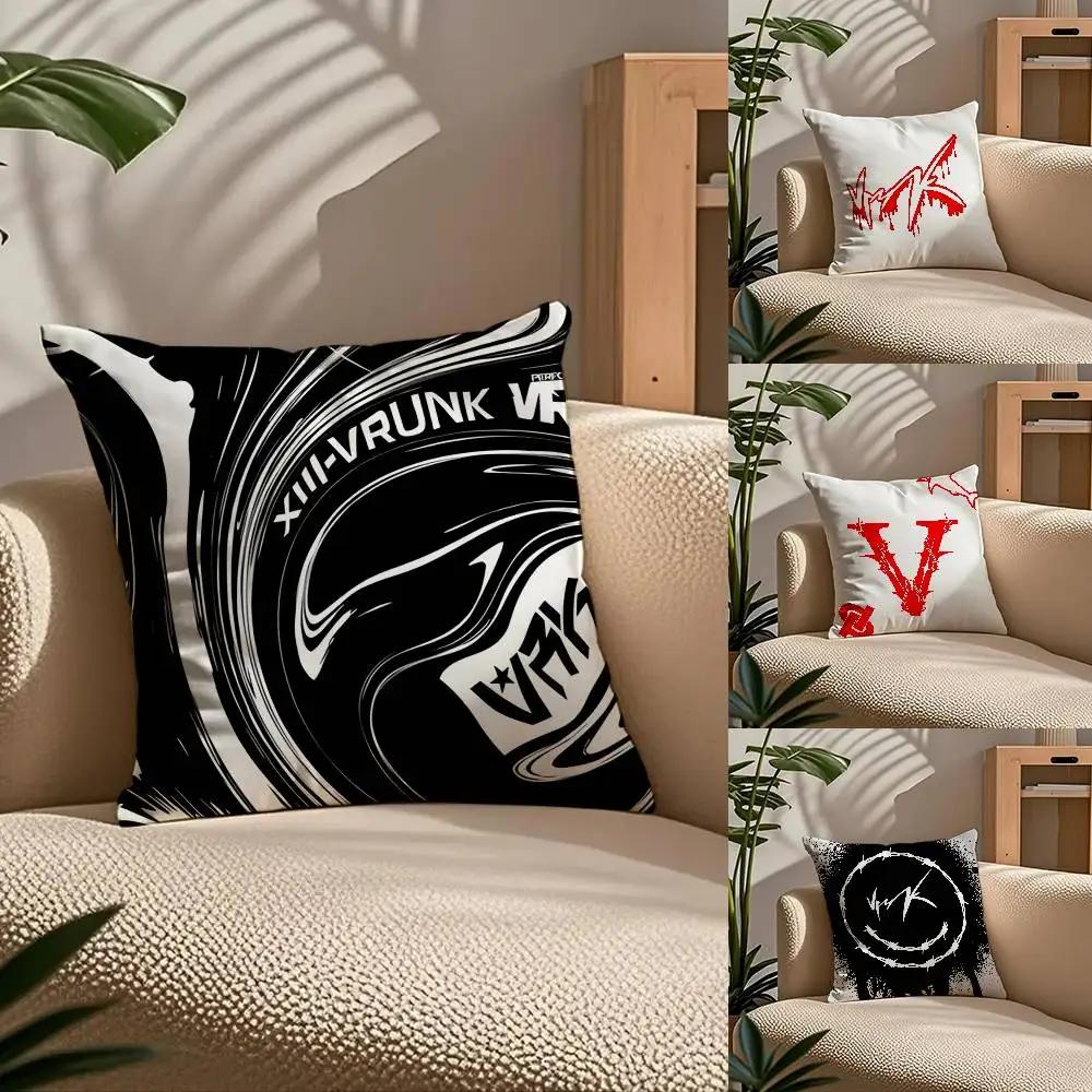 

The J-Japanese's V-Vrunk Pillow Case Custom Printed Brushed Fleece Pillow, Baby Skin-Touch, Eco-Friendly Dye-Sublimation Cushion