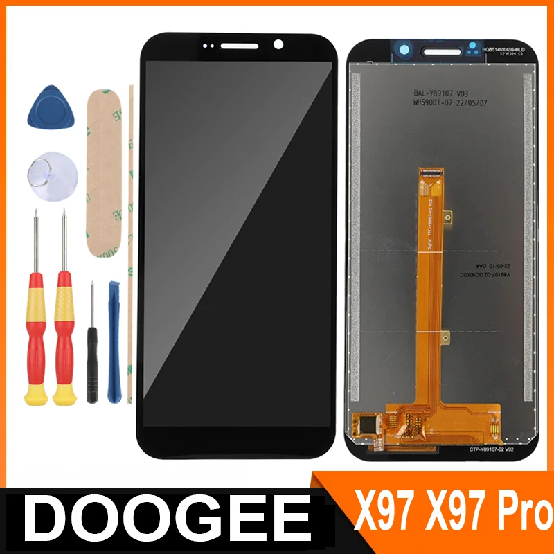 

For DOOGEE X97 X97 Pro/ 6.0" FHD+ LCD Display + Touch Screen