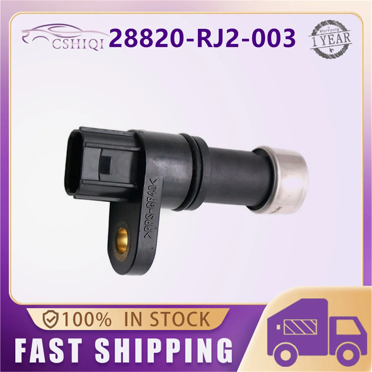 28820-RJ2-003 Transmission Speed Sensor For Honda Accord Civic Fit EX-L CR-V CRV HR-V HRV 2013-2019 2014 2015 2016 28820RJ2003