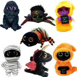 Halloween Plush Toy 15Cm Large Eye Ghost Mummy Ghost Spider Halloween Series Plush Soft Fill Doll Children's Gift