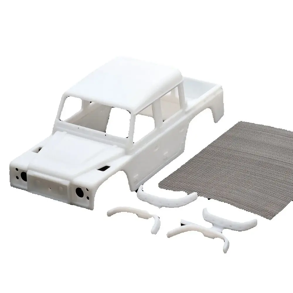 Orlando caçador modelo 1:32 a03 modificação de quadro land rover defender captador resina modelo de impressão 3d acessórios de concha de carro