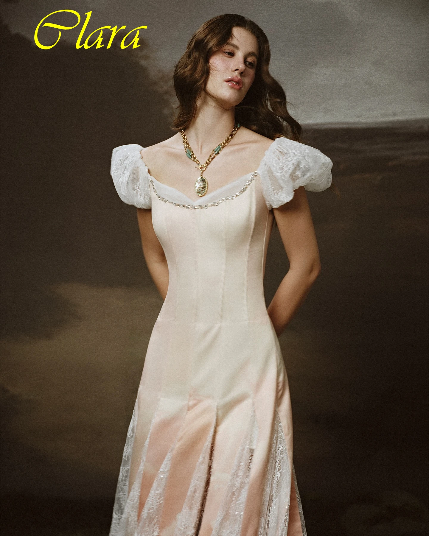 

Customized A-Line Scoop Elegant Formal Evening Dress and Fashion Temperament Party Gowns High Quality Delicate Prom Dress