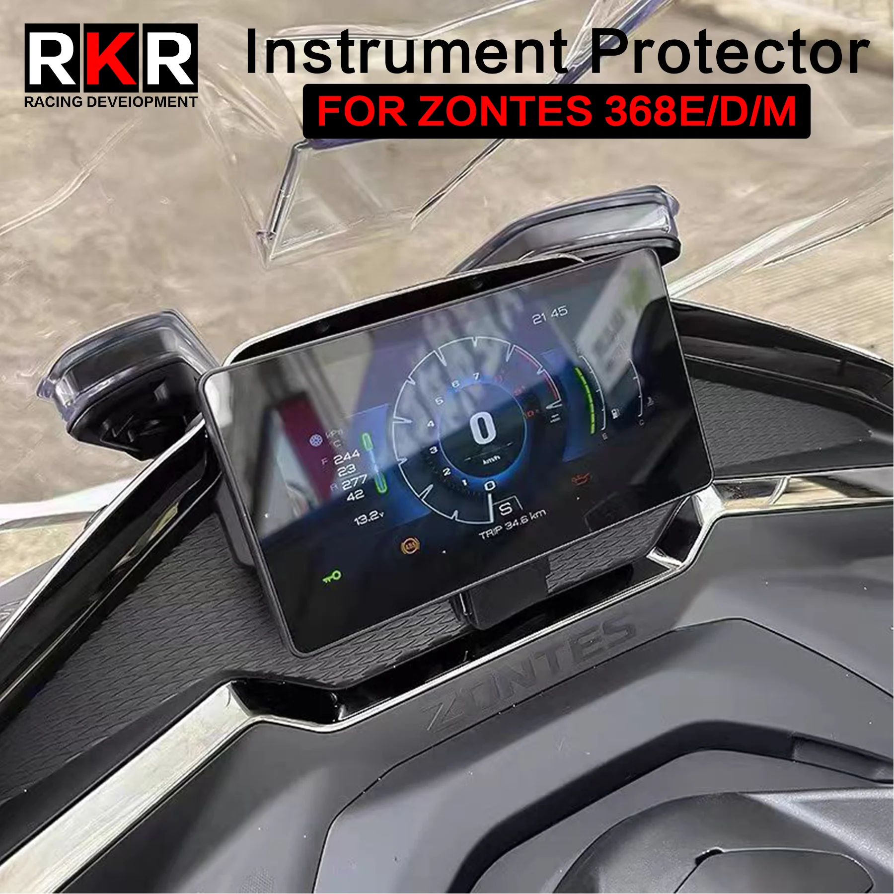 

Motorcycle Cluster Scratch Protection Film High-definition Screen Protector For ZONTES ZT368E ZT368D ZT368M 368D 368E 368M 368 E