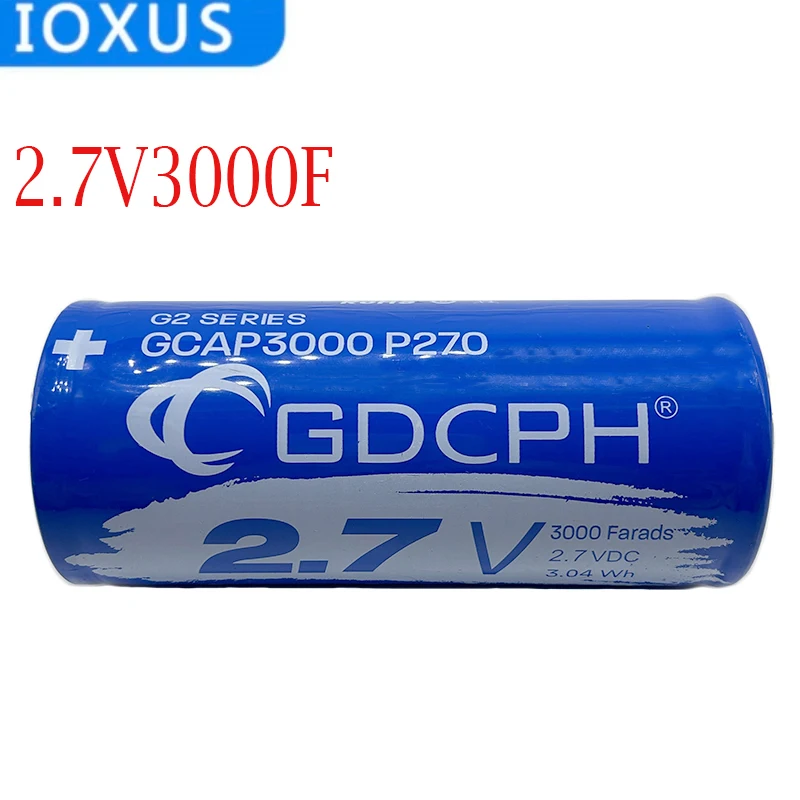 

GDCPH 2.7V Auto Component 3000F Supercapacitor 16V 500F Super Capacitor High Current Backup Power Supply Ultracapacitor