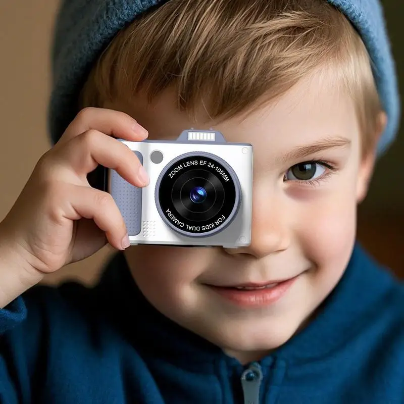 Kamera dla dzieci Kamera wideo HD dla dzieci Przewracanie okładki Edukacyjne wielofunkcyjne zabawki na świeżym powietrzu do rozrywki w podróży