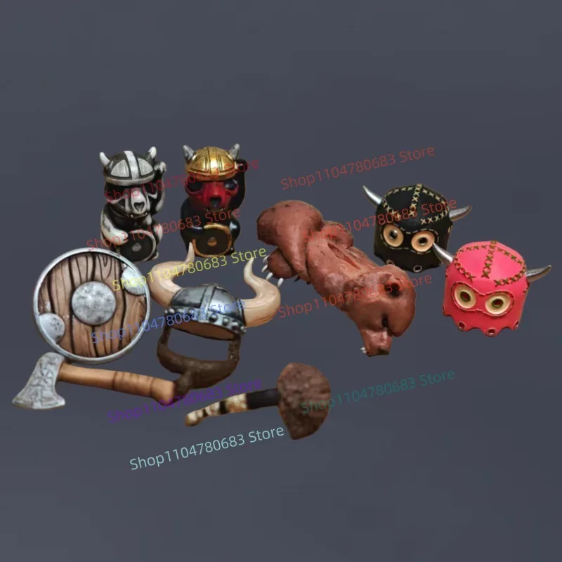 مكعبات بناء MOC ملحقات الفايكنج المحارب نموذج تجميع شخصية صغيرة لعبة شخصية تلفزيون أنيمي، ديكور، هدية وقابلة للجمع