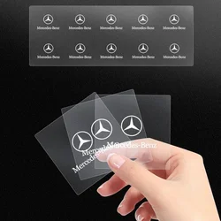 Car Front Seat Headrests Badge Decal Car Side Window Stickers for Mercedes Benz AMG W204 W205 W212 W213 W177 W176 W117 X253 W247