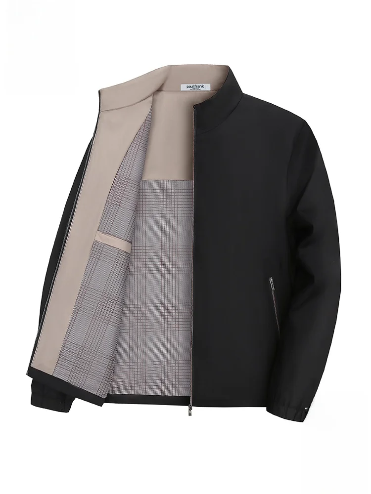 

Мужская осенняя куртка Paul Frank Busin: новая модель, свободный крой, с воротником-стойкой, с принтом обезьян, повседневная, комфортная верхняя одежда