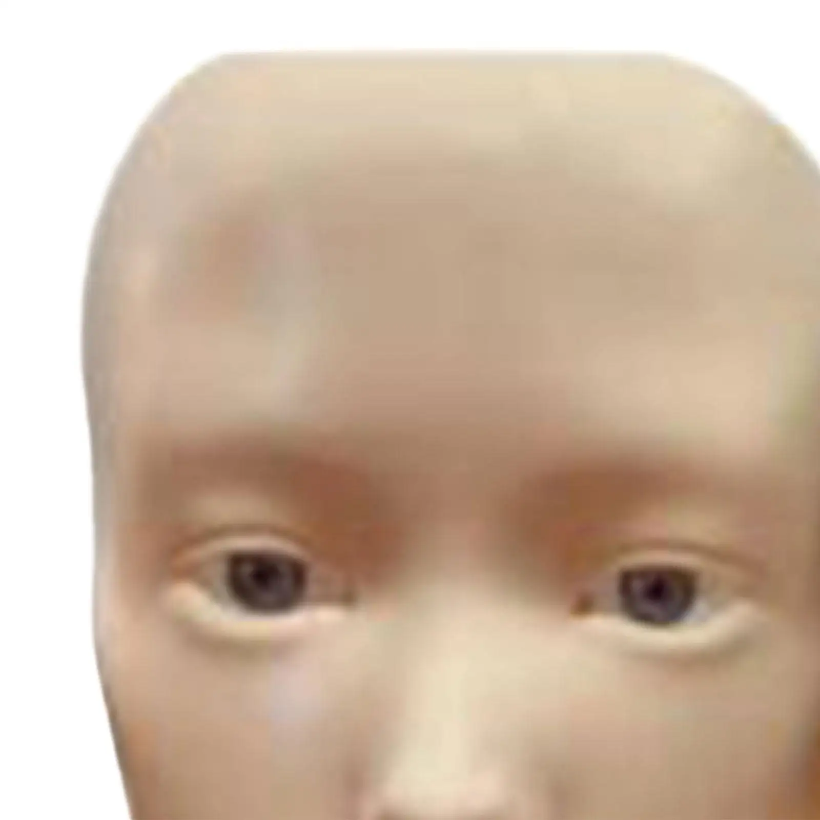 Professional Makeup Practice Full Face Reusable Mannequin Training Head for Lash