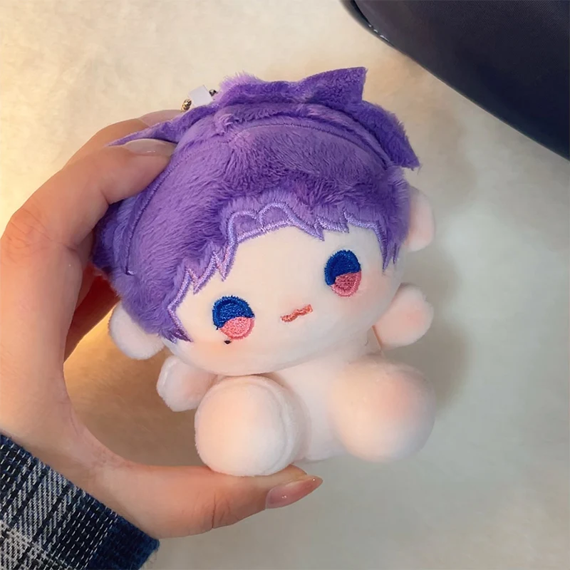 Love and Deepspace Anime Game Cos Zayne Caleb Xavier Rafayel 2024 New Unisex 10cm Soft Body Plush Keychain Pendant Gift