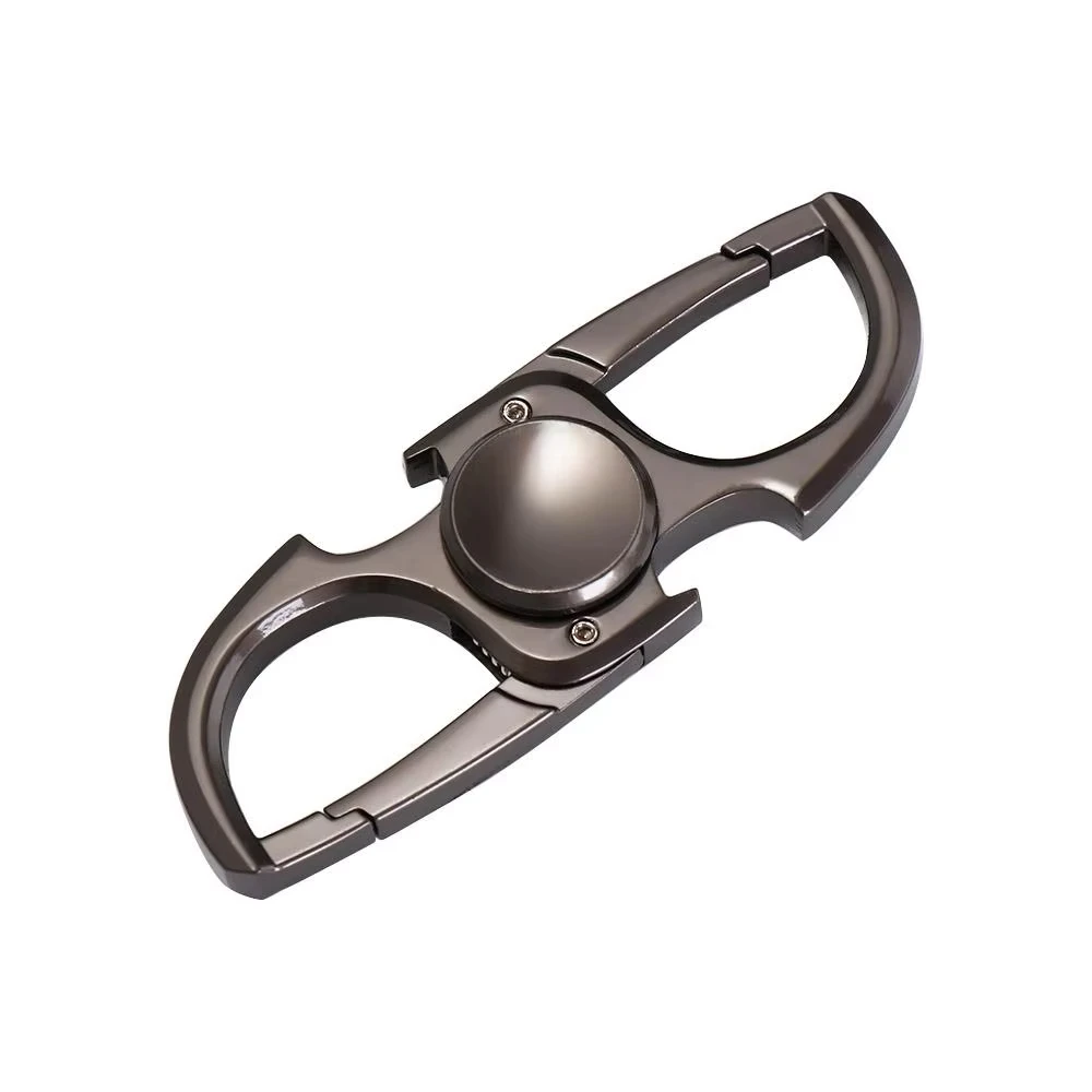 إصبع سبينر تململ اليد سبينر لعبة مضادة للقلق يخفف الإجهاد إصبع سبينر المفاتيح فتاحة الزجاجات EDC الكبار الاطفال هدية #5