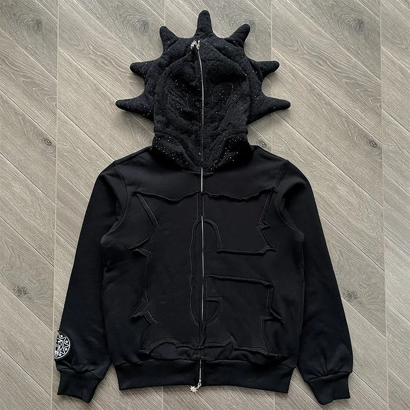 Glo Gang Man Rhinestone Hoodie - AliExpress 200000343