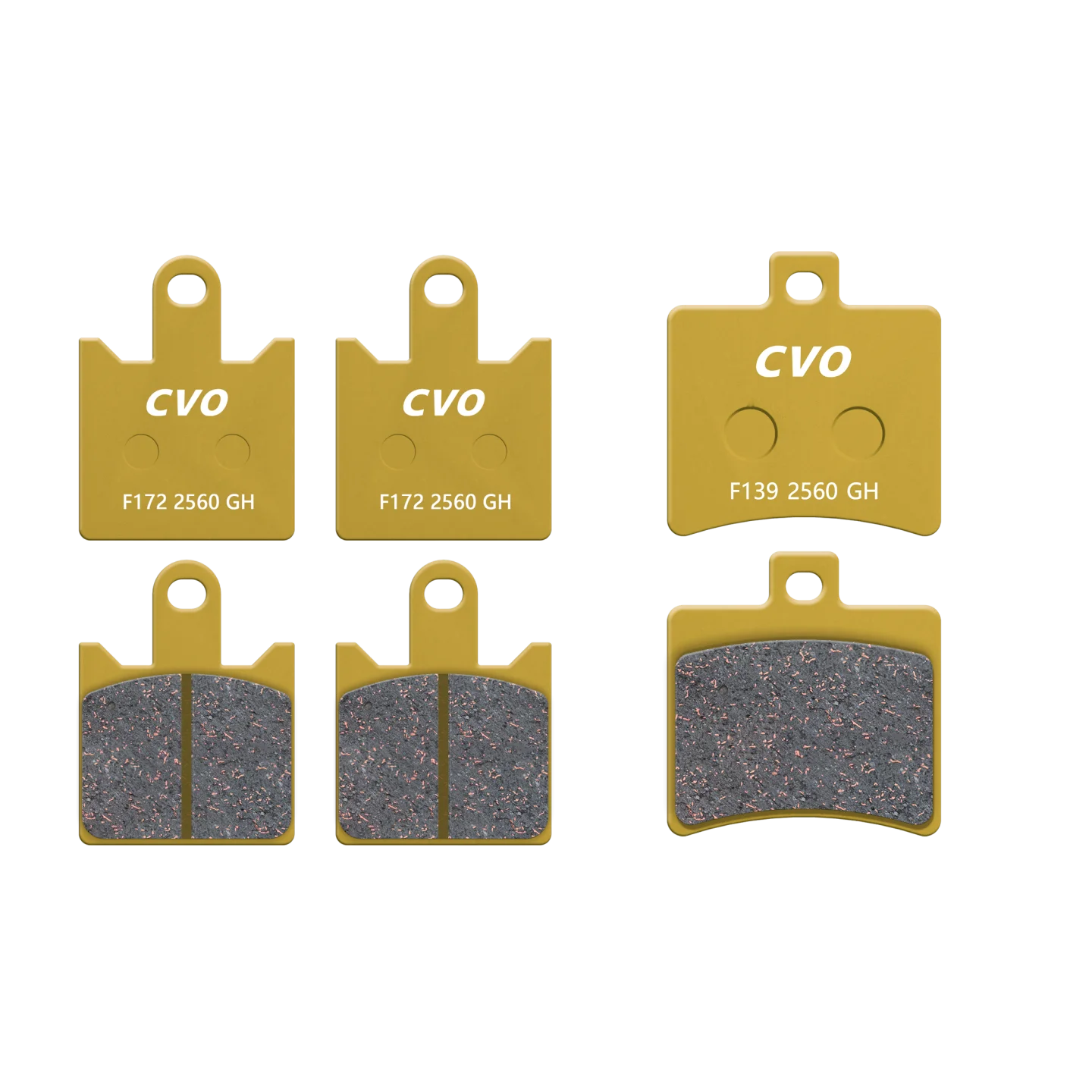 Durable Anti Wear Stable Braking Motorcycle Replacement Brake Pads for CFMOTO 250SR/250NK All-Weather Disc Brake Pads