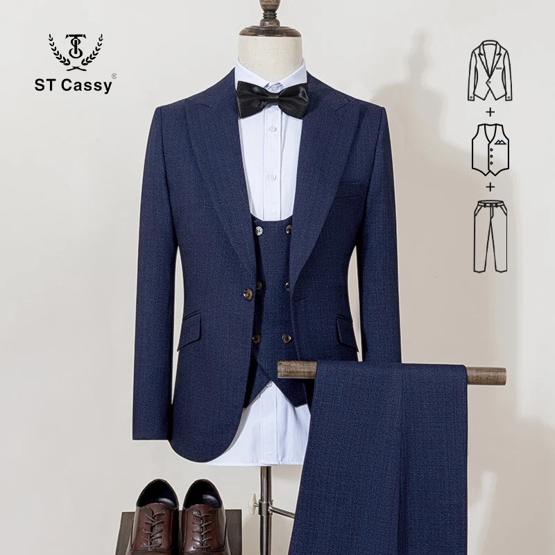 new blue 3 pcs set