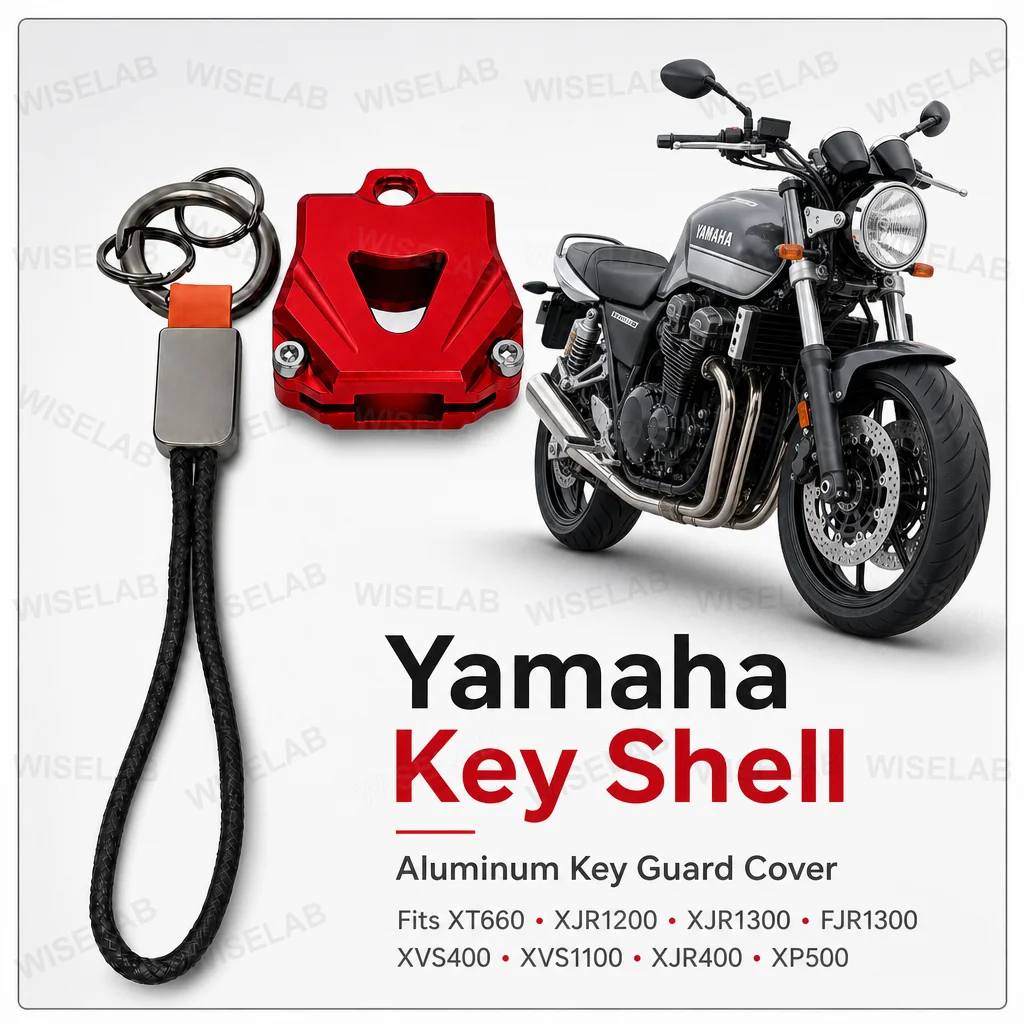Motorcycle For Yamaha XT 660 XJR1200 XJR1300 FJR1300 XVS400 XVS1100 XJR400 XP500 XT660 Key Guard Cover Keychain Key Case Shell