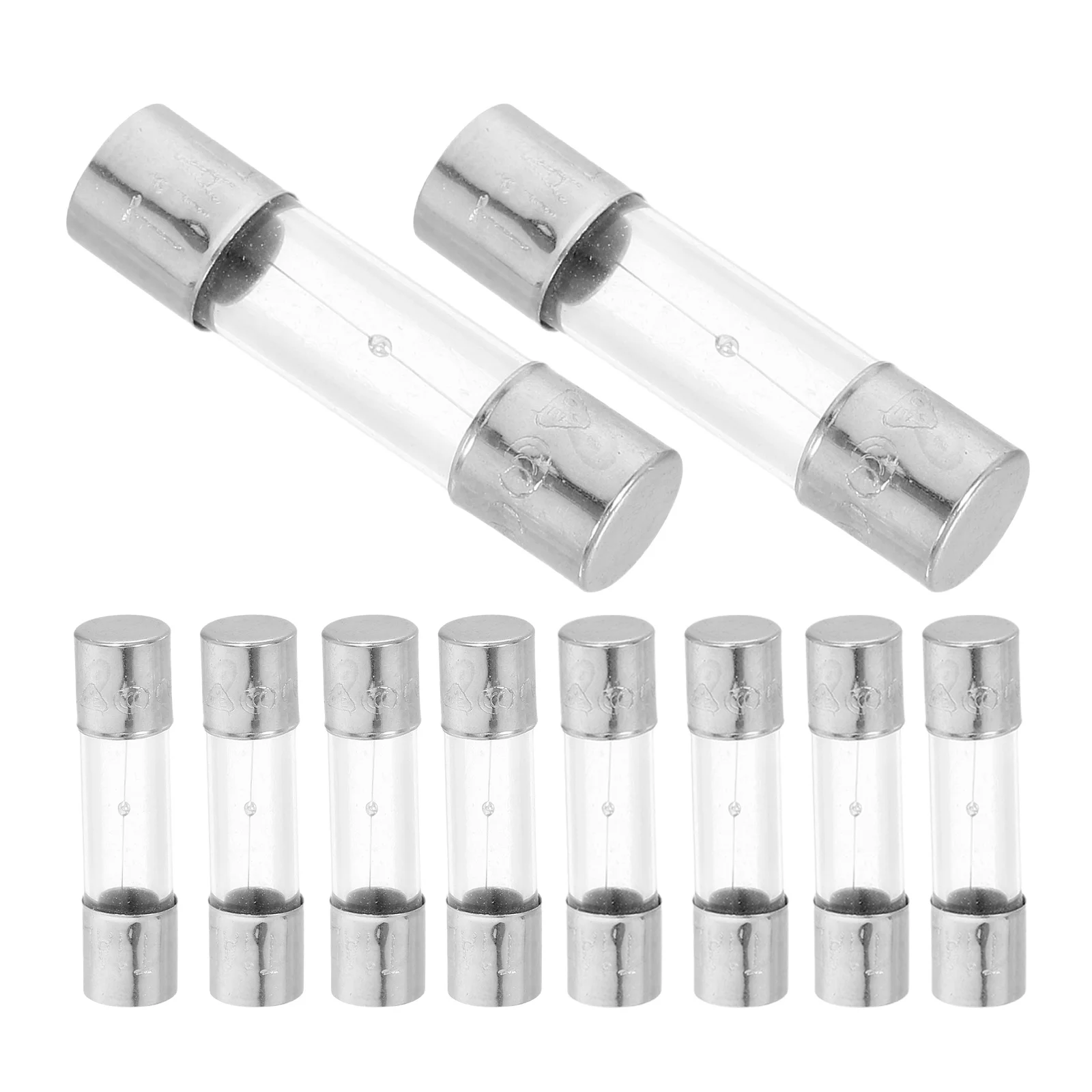

20Pcs Slow Blow Glass Tube Fuses 5x20mm Time-Delay Fuse Replacement for Electronics Fast for Multimeters