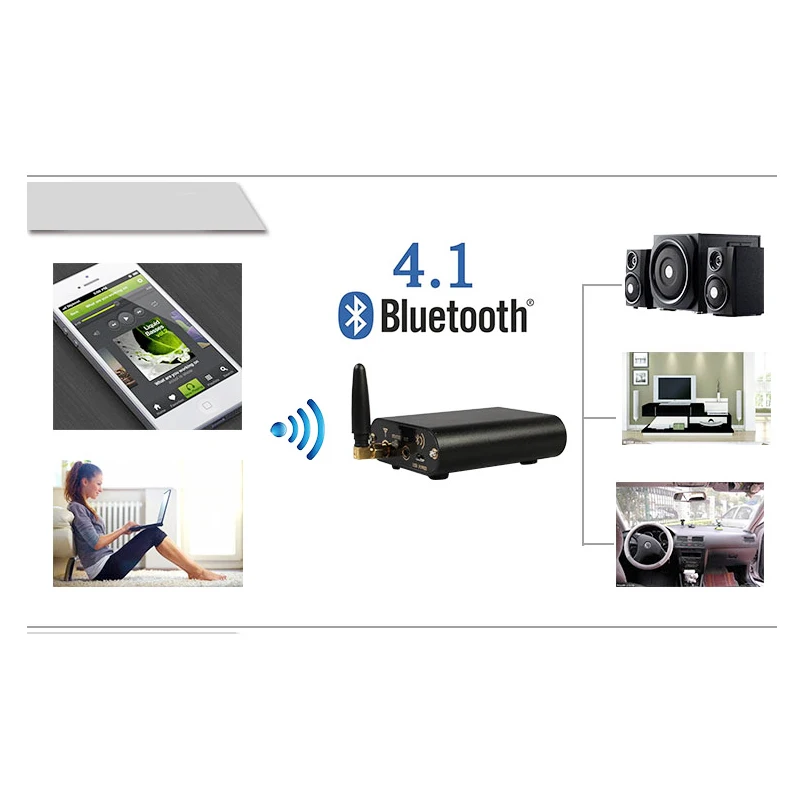 Усилитель KYYSLB BT3, 4,1 дюйма, с Bluetooth