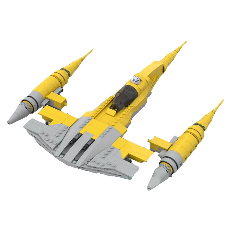 450 PCS Galactic Empire Bricks Modular N1 Starfighter MOC Customize Modular Building Block Model Popular DIY Toy Birthday Gift