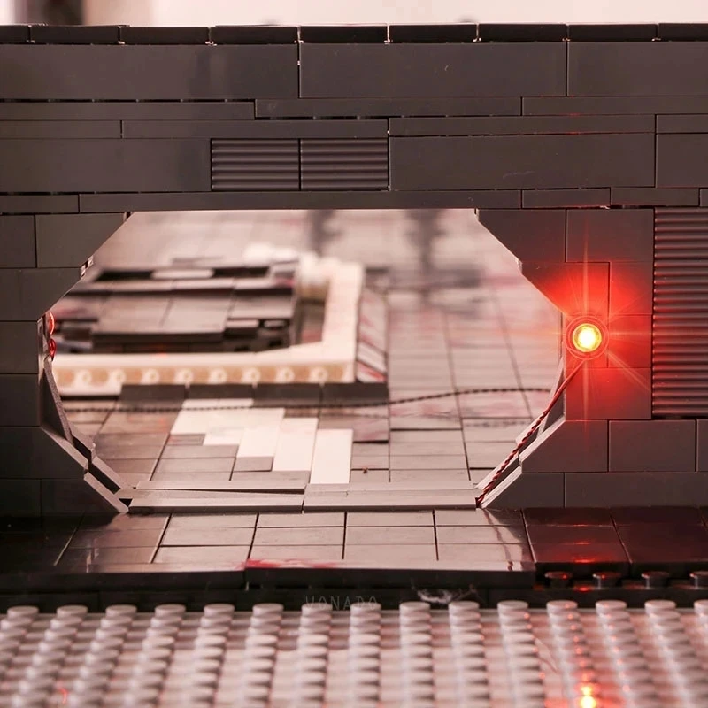 Diy LED Light Kit For LEGO Docking Bay 327 for UCS Falcon (Only LED Light,Without Blocks Model )