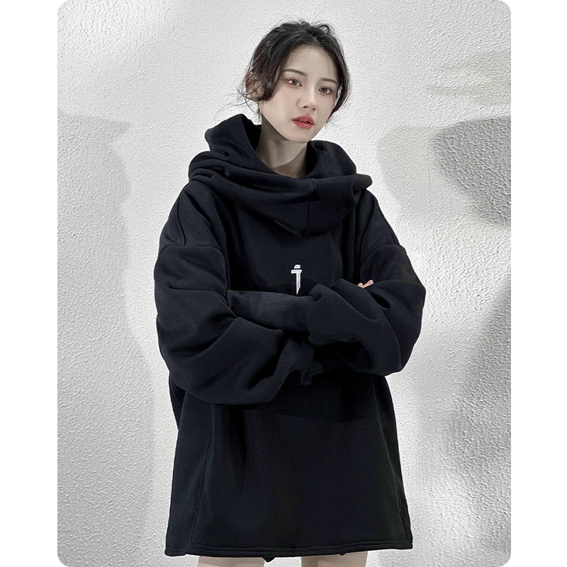 Unisex Turtleneck Sweatshirts Techwear Function Sweatshirt Hoodie Spring HipHop Streetwear Pullover Harajuku Men\'s clothing